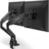 61Ex7qZ1FML Dual Monitor Arm Desktop Mount Bracket 17 34 cm 20KG Fully Adjustable Full Dynamic Swivel Monitor Arm