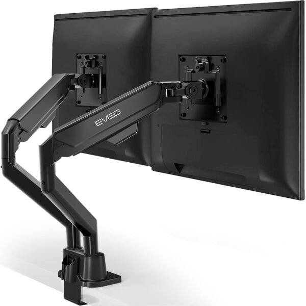 61Ex7qZ1FML Dual Monitor Arm Desktop Mount Bracket 17 34 cm 20KG Fully Adjustable Full Dynamic Swivel Monitor Arm