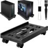 Duty Computer CPU Stand with Lockable Casters Up to 60kg for Home Office Gaming