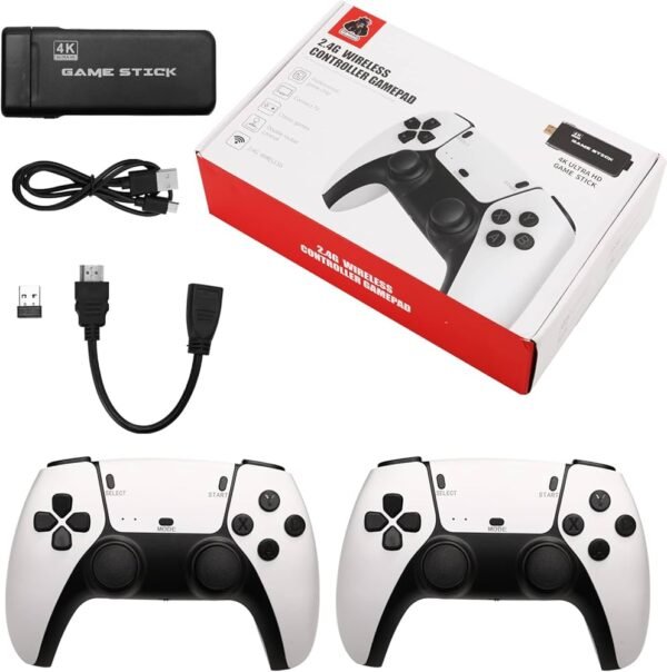 7star M8 Controller Game 4K HDMI GAME STICK TV 64GB 10000 Video Game Console 2 4G Wireless Controller Family Game