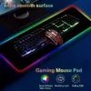 Lighting Gaming Mouse Pad Large Size Waterproof Usb Mousepad Game Mice Mat Mice