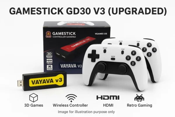 a9820805-68c9-4c5a-89ee-51ce7a2aa002 GD30 Portable TRUE 4K TV Video Retro Game Console 2 4G Wireless Controller Game Stick Built in 20000 Classic Games