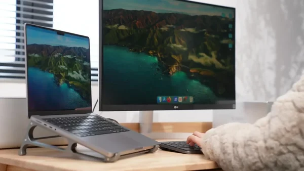 Aluminium Laptop Stand Riser for13 17 4 cm Laptop