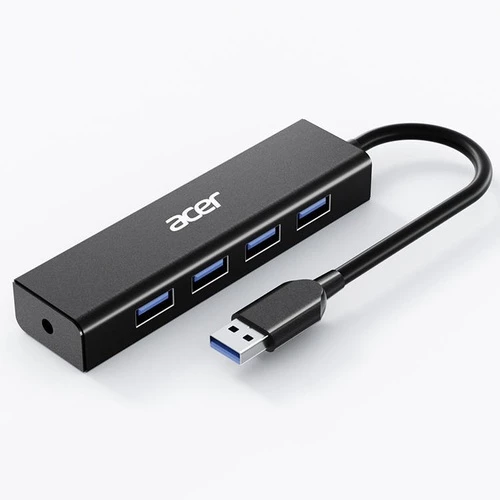 Acer 4 In 1 USB Hub 4 Port Reader Data Transfer high speed Stable transmission for Win Mac OS