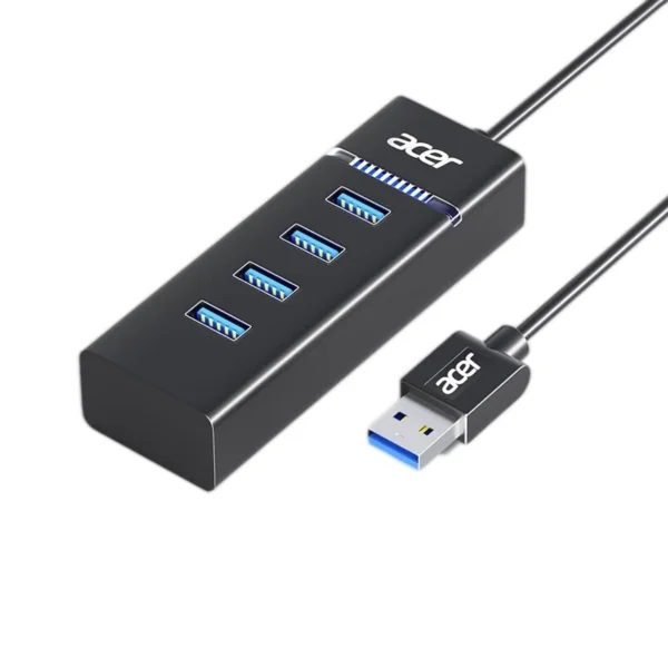 Acer 4 In 1 USB Hub 4 Port Reader Data Transfer high speed Stable transmission for Win Mac OS