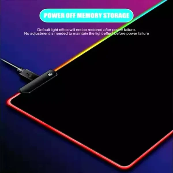 Lighting Gaming Mouse Pad Large Size Waterproof Usb Mousepad Game Mice Mat Mice
