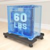 Duty Computer CPU Stand with Lockable Casters Up to 60kg for Home Office Gaming