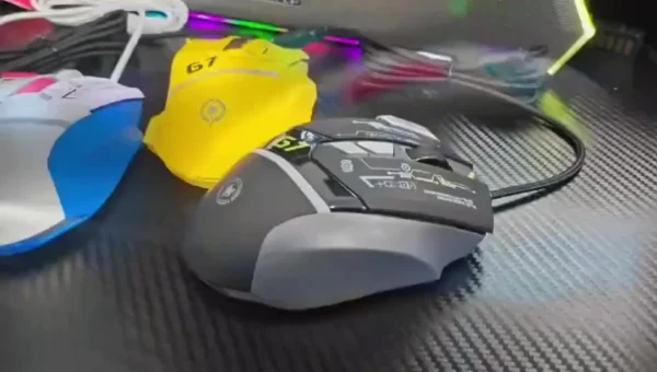 Gaming Mouse Wried 12800DPI Backlight 8 Button 6 DPI Macro Custom APP For PC Laptop