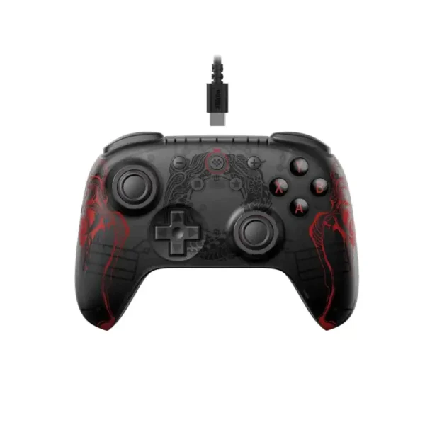 8BitDo Ultimate 2C Black Myth Wukong Gaming Controller Wired Gamepad with Hall Effect Joystick for Windows 10 11 Android