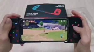 Mobile Gamepad Controller Wireless Bluetooth Game Joystick Compatible with Android IOS Mode 2 4G Koneksi Bluetooth